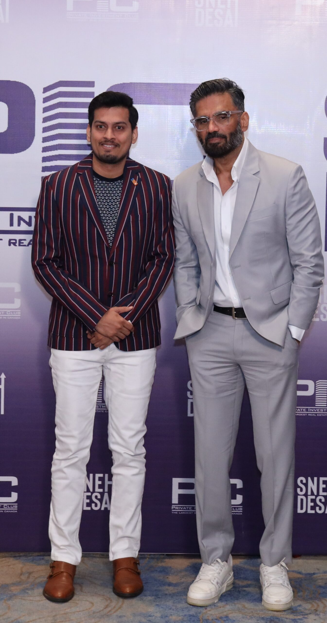 Akshit With Suniel Shetty Akshit With Suniel Shetty